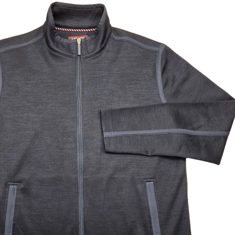 Johnston & Murphy XC4 Extreme Comfort Full Zip Jacket 74-4528 Blue Mens Large